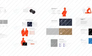 25 Intro Blocks Widgets untuk Web UI Kit Ver-02