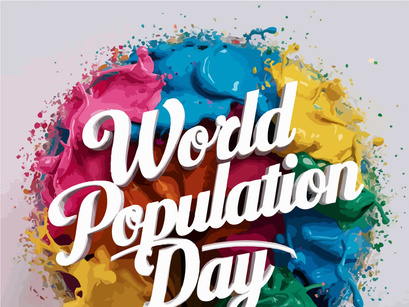 10 World Population Day Illustration