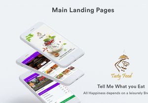 Tasty Food-Online Food Order Mobile App UI Kit