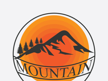Mountain logo preview picture