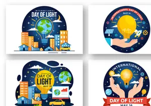 13 International Day of Light Illustration