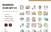 Business Icon Set V4