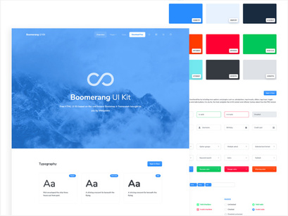 Boomerang - Free Bootstrap UI Kit