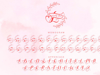 Lovely Amelina Monogram