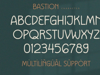 Bastion - Sans Serif Font