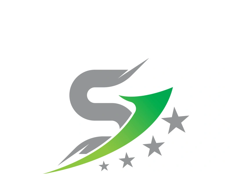 Business corporate S letter logo design vector