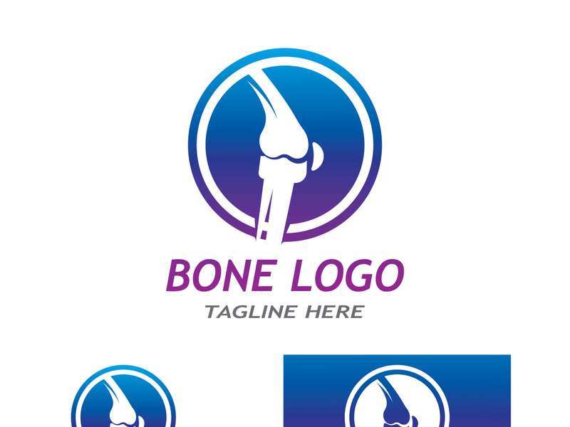 Bone care logo design.