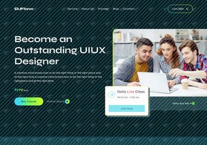 Education Website Design.