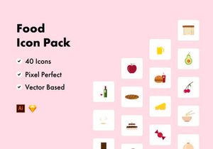 Food Color Icons