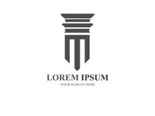 column Logo and symbol Template