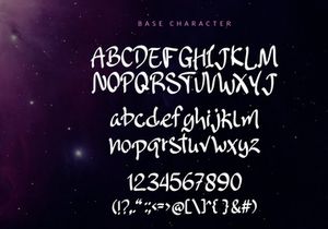 Elha Monstrael Font Handwritten
