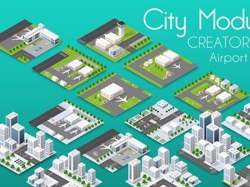 The city bundle module airport set preview picture