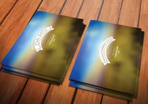 Blurred Business Card Template