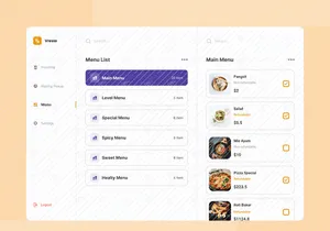 Vresto - Food Booking Dashboard Saas App