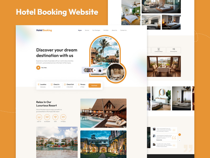 Hotel Booking Website