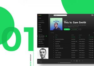 FREE - SPOTIFY MOCKUP