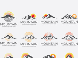 Mountain logo preview picture