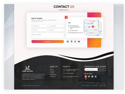 Professional Commercial Cleaning Service UI Kit