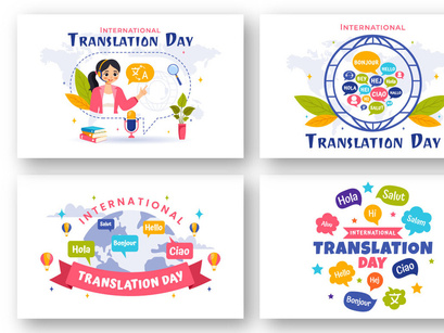 11 International Translation Day Illustration