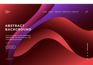 Abstract Red Background