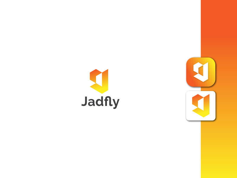 Lettermark Logo - Letter J Logo - Gradient Logo - Business Logo Design