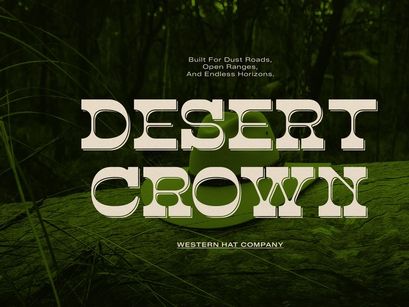 Abron Clinton | Western Slab Serif