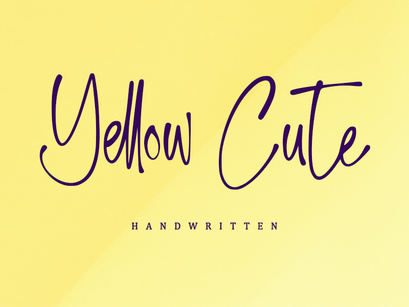 Yellow Cute