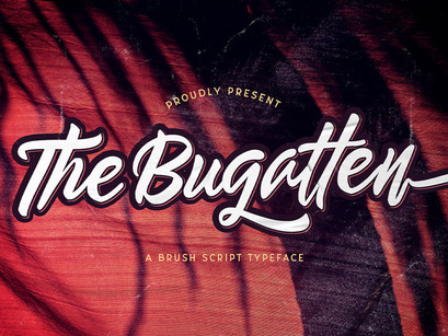 The Bugatten - Bold Script Font
