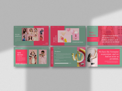 Stevella Creative Powerpoint Template