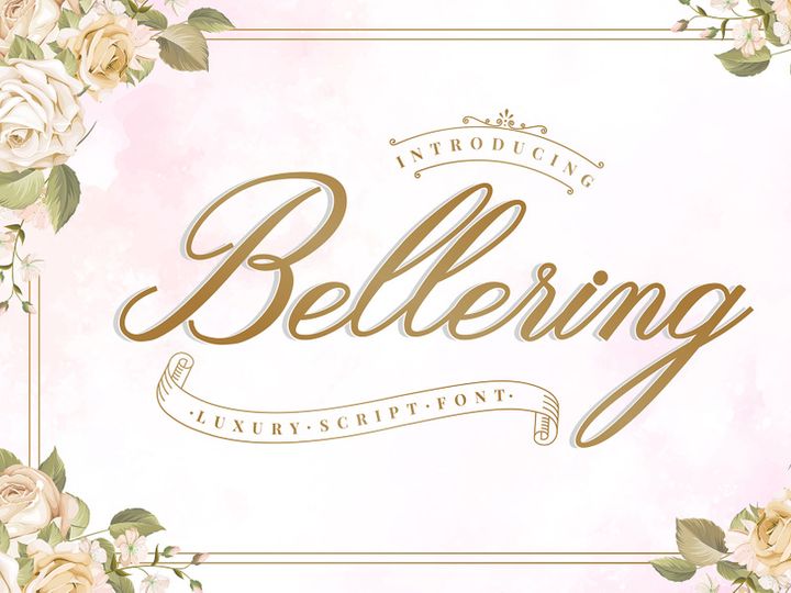 Bellering - Script Font