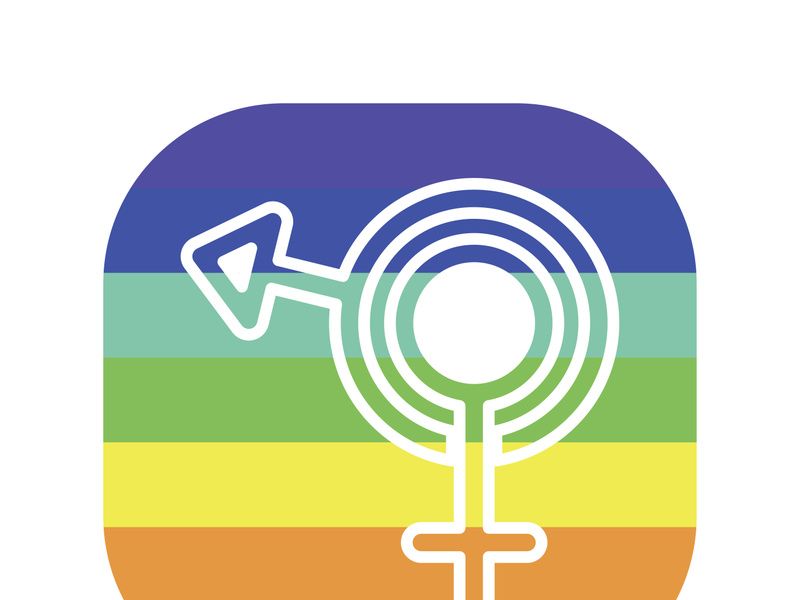 Gender logo design