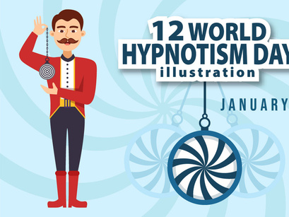 12 World Hypnotism Day Illustration