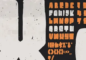 Destone Display Font Demo