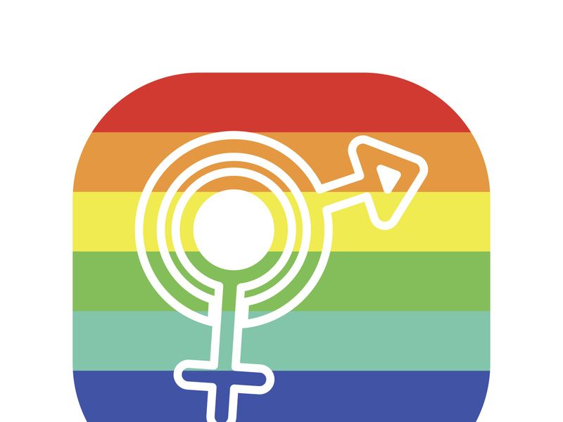 Gender logo design