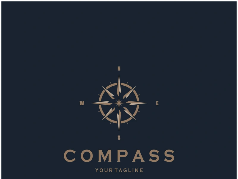 compass icon isolated on background.modern flat compass pictogram,business,marketing,internet concept.trendy simple vector symbol for websitedesign or button to mobile app.logo illustration.