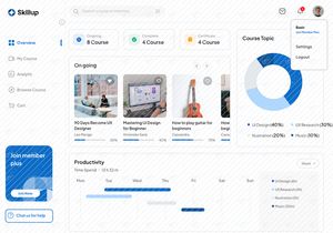 Skillup - Online Course Mobile and Saas App
