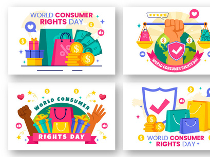 11 World Consumer Rights Day Illustration