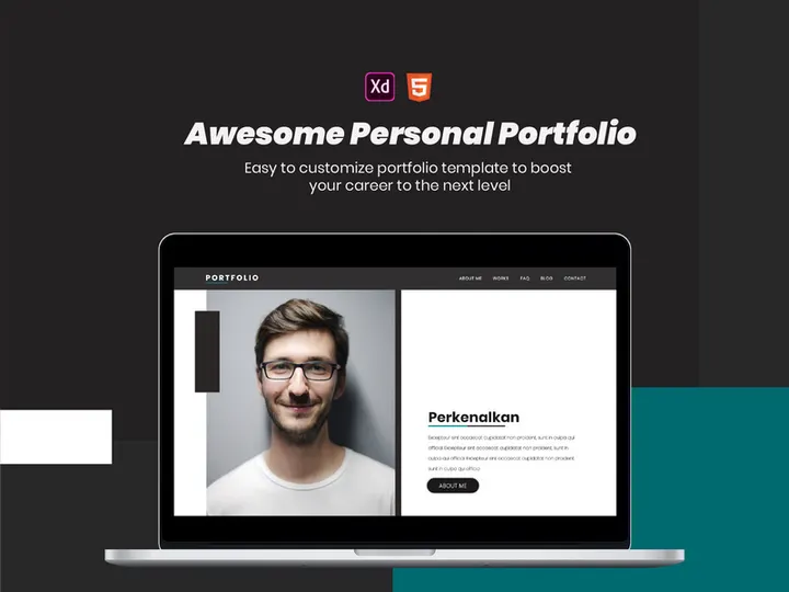 Portofolio Template Website