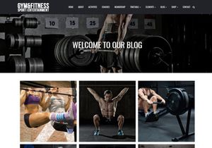 Gym WordPress Theme