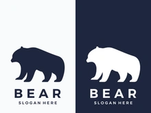 Bear animal logo.