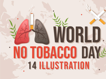 14 World No Tobacco Day Illustration preview picture