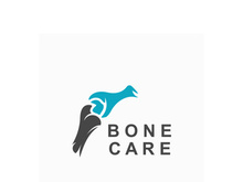 Bone care logo, Minimalist joint bone design Illustration orthopedic template