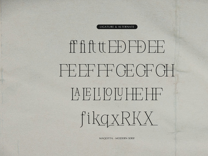 Maqotta | Modern Serif Font