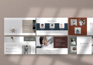 Mini-Malism Multipurpose Powerpoint Template