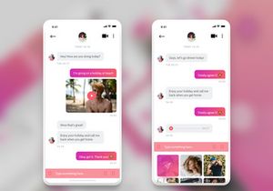 Zoom Video Call Chat Mobile App Redesign