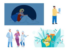 Health medical characters