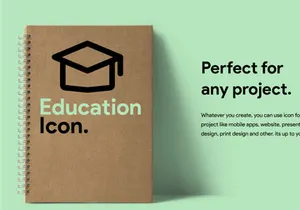 50 Education Line Icon