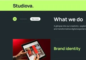 Studiova Bootstrap Website Template
