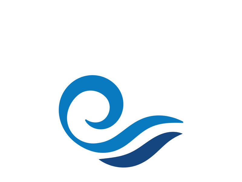 Water wave icon