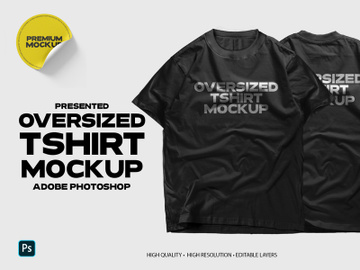 Oversized T-Shirt Mockup preview picture